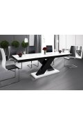 Stół Xenon 140 Dąb Artisan / Czarny Super Decor